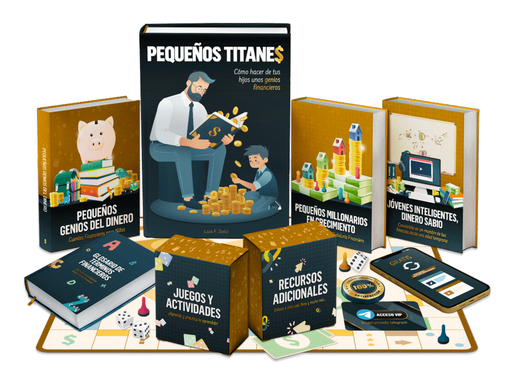 Contenido sobre libro Pequeños Titanes