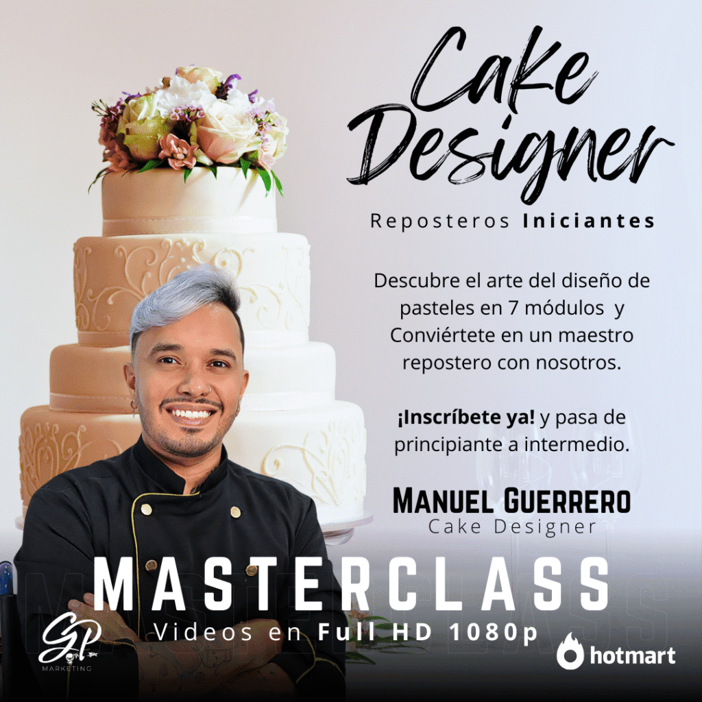 Curso CakeDesigner - Reposteros iniciantes