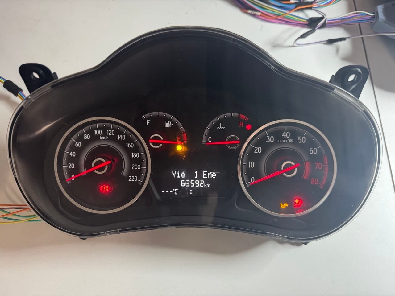 Tablero Instrumental Fiat Palio Attractive 1.4 - Año 2014